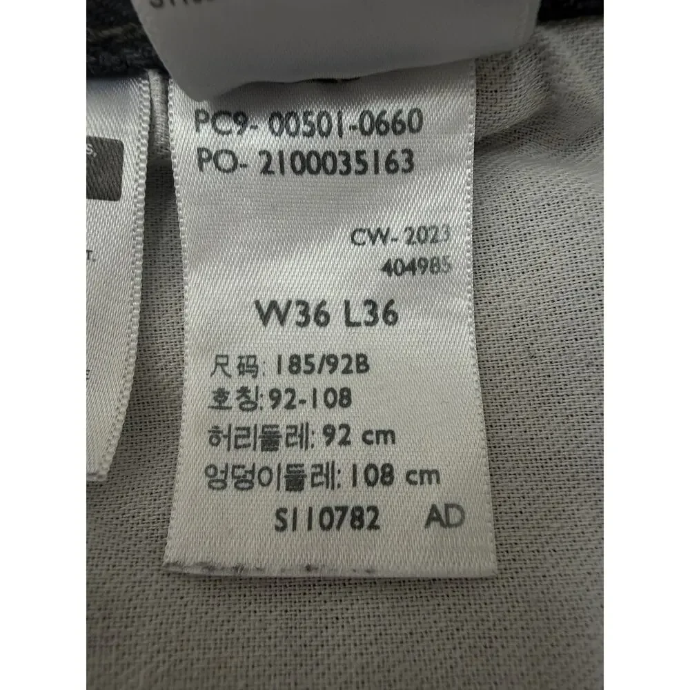 Levi’s Men’s 501 Original Jeans 36x36 Black